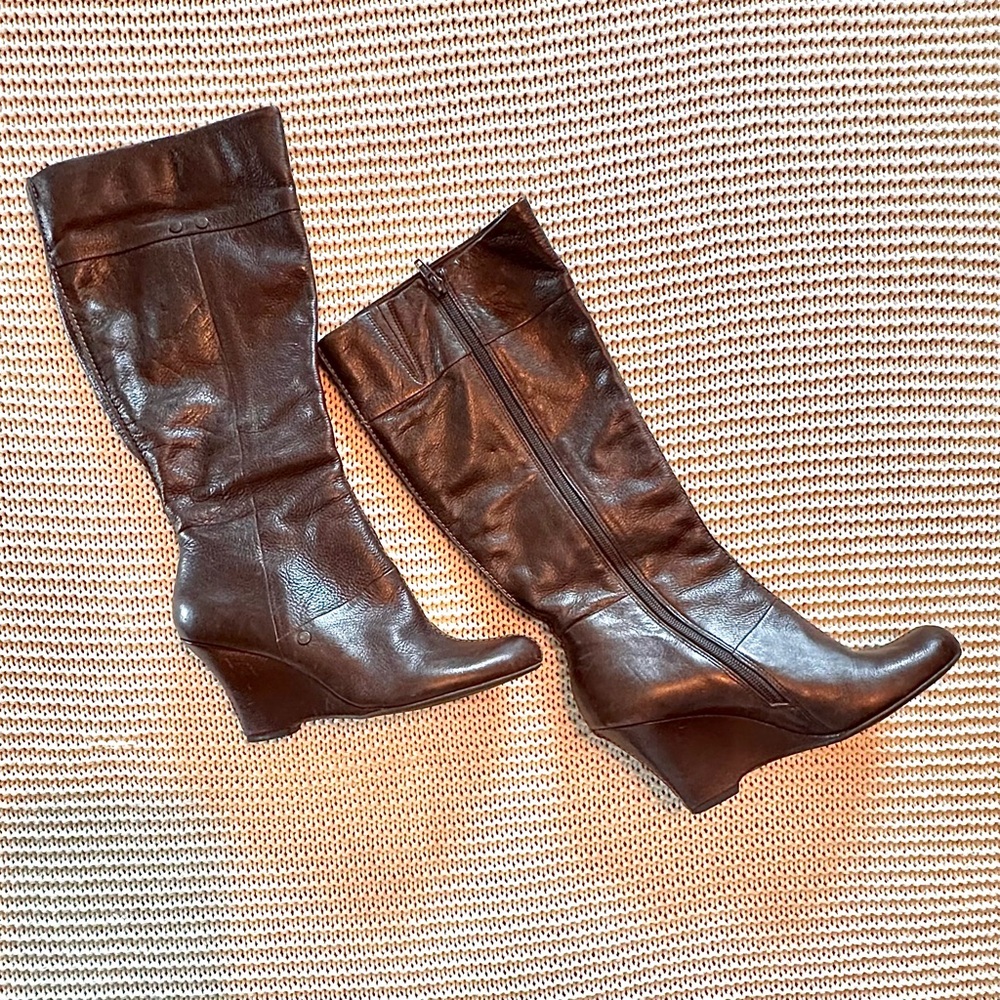 Kenneth Cole Reaction Leather Boots
